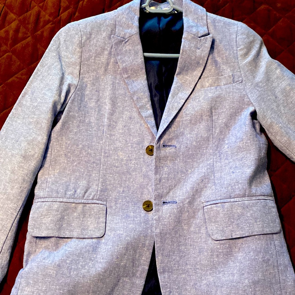 Chambray blazer